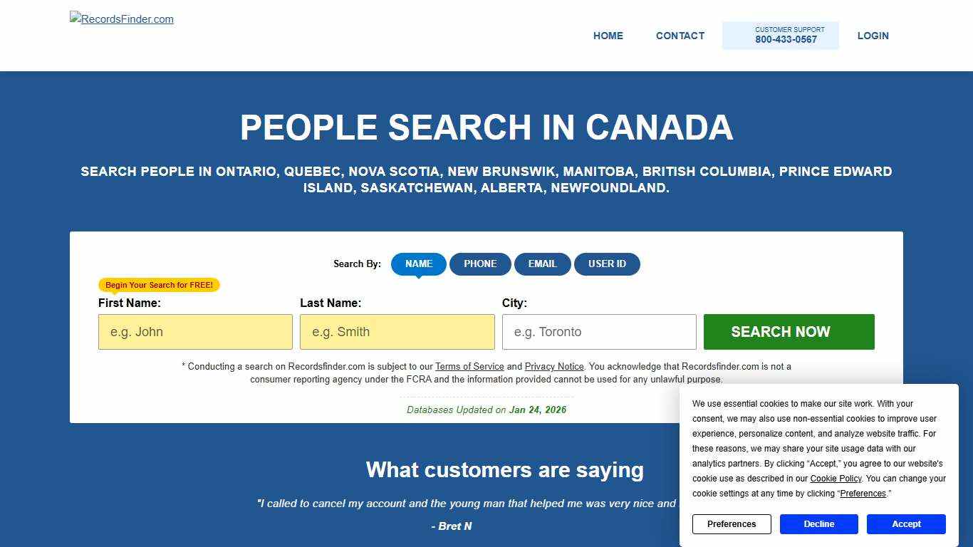 People Search in Canada
